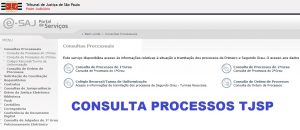 TJSP CONSULTA PROCESSO POR NOME DA PARTE EM 1º GRAU E 2º GRAU