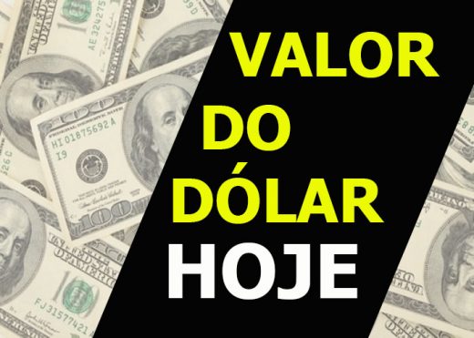 Dolar X Reais Hoje