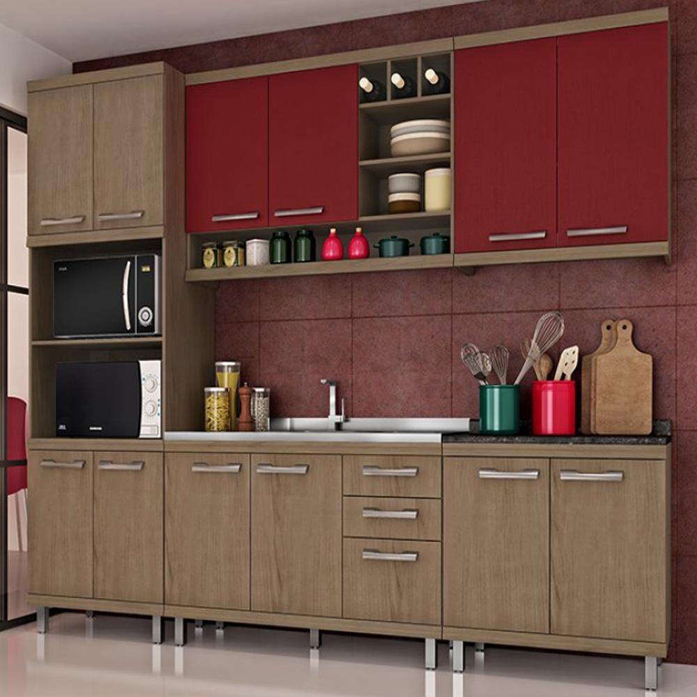 Qualidade do material do armário de cozinha