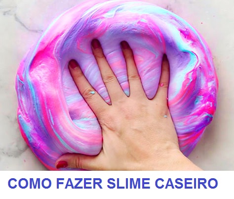 COMO FAZER SLIME CASEIRO 2019