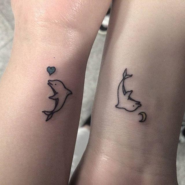 tatuagem de golfinho