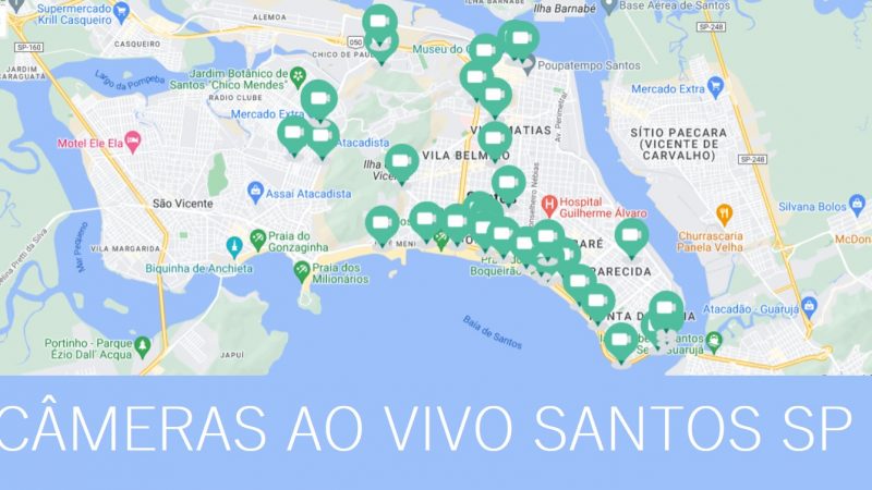 Câmeras em Santos SP em tempo real: Monitore a cidade em seu dispositivo