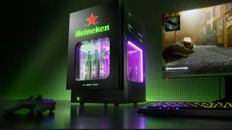 Geladeira Gamer Heineken: A União Perfeita de Estilo e Diversão