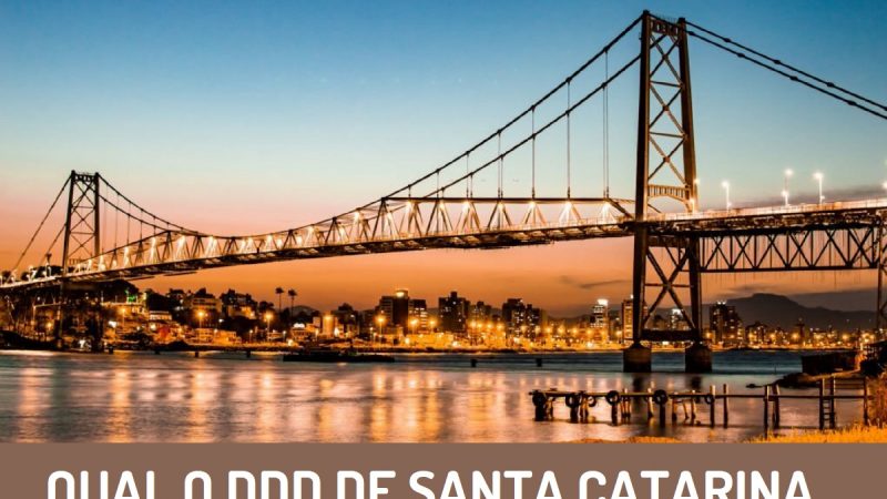 Qual é o DDD de Santa Catarina: Um Guia Completo