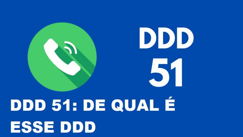 DDD 51: DE QUAL ESTADO É ESSE DDD
