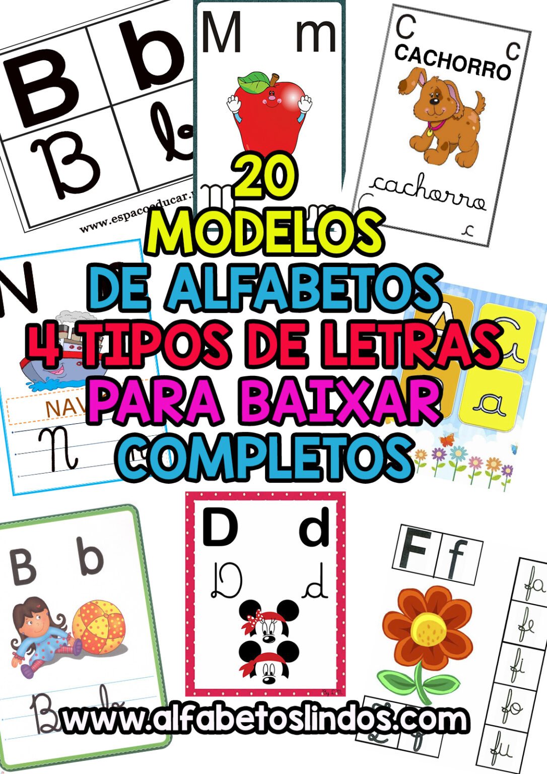 ALFABETO COMPLETO PARA IMPRIMIR