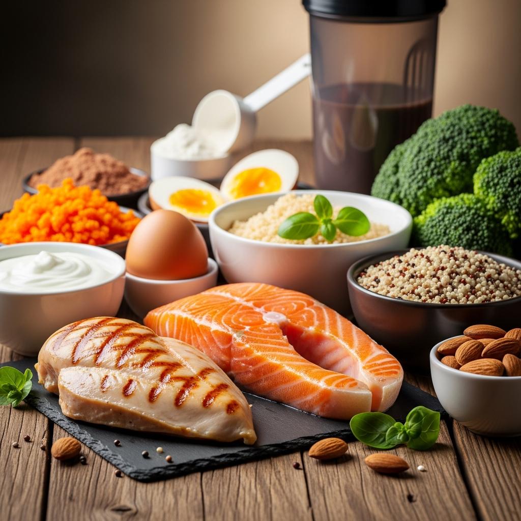 Alimentos Ricos em Proteína para Ganhar Massa Muscular