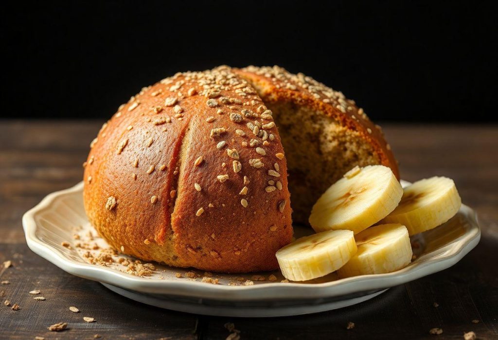 Bolo de Banana sem Acucar e Farinha