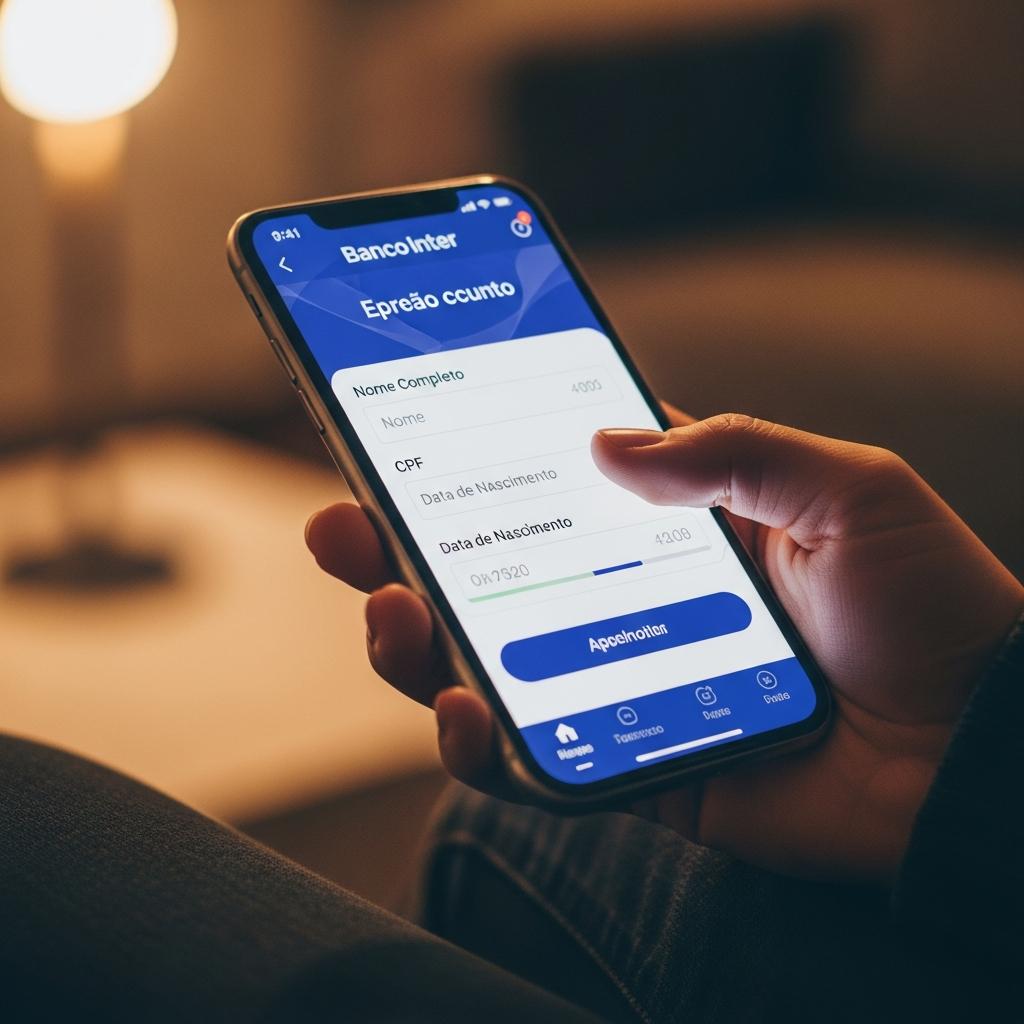 Como Abrir Conta no Banco Inter pelo Celular