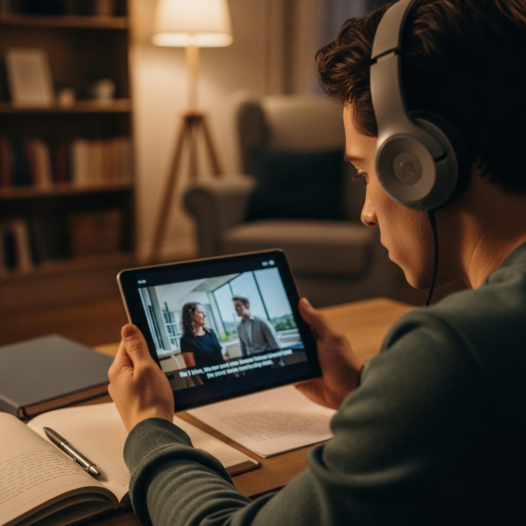 Como Estudar Inglês com Música e Séries