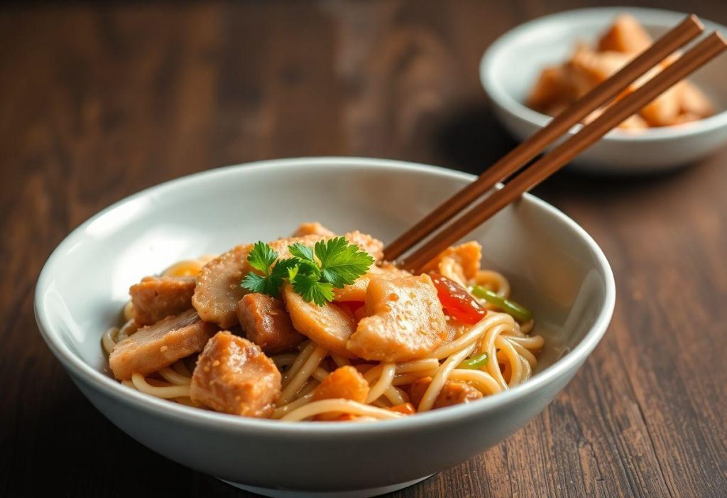 Como Fazer Yakisoba de Carne e Frango