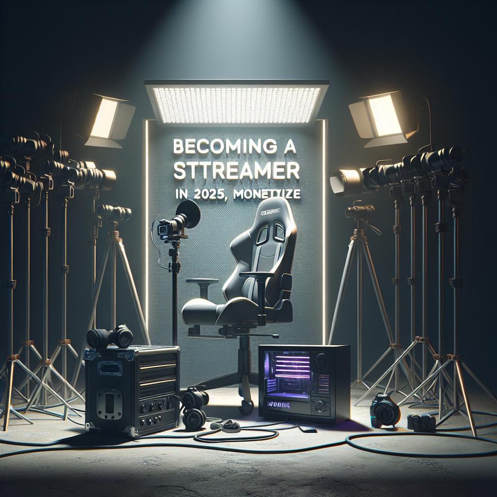 Como virar Streamer em 2025: Equipamentos básicos e como monetizar