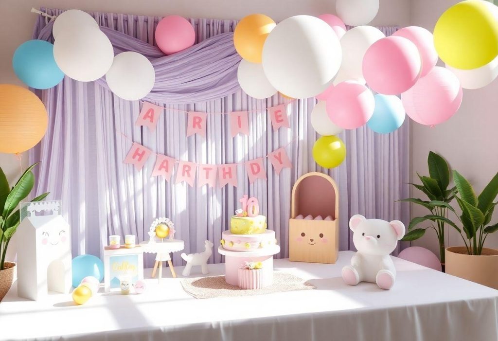 Decoracao de Festa Infantil Simples