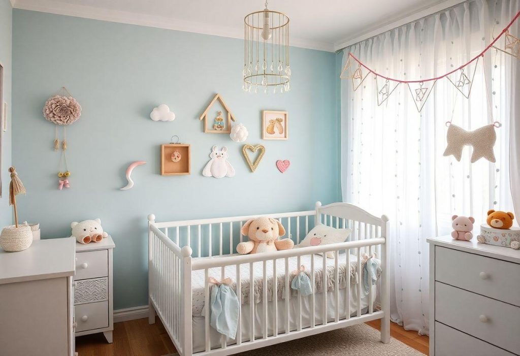 Decoracao de Quarto de Bebe Menina