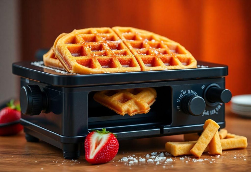 Maquina de Waffle Receita