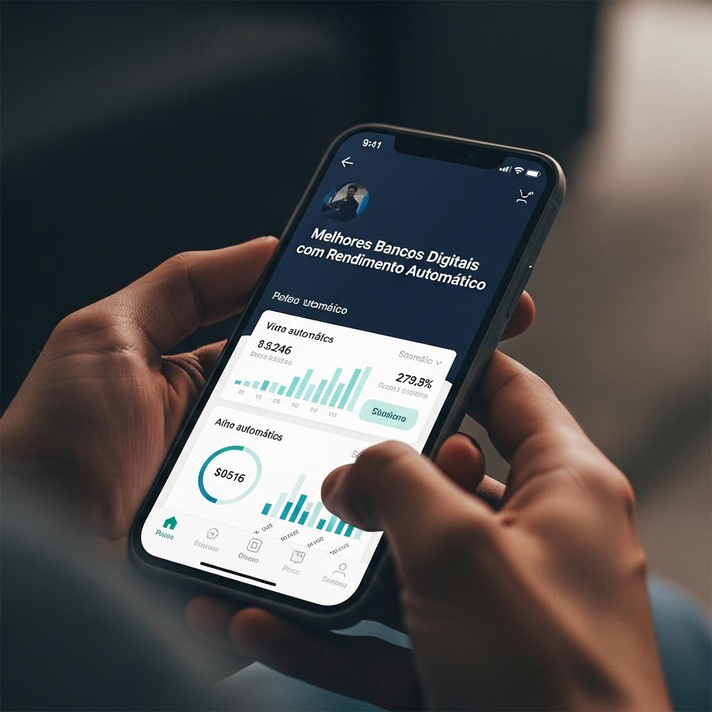 Melhores Bancos Digitais com Rendimento Automático