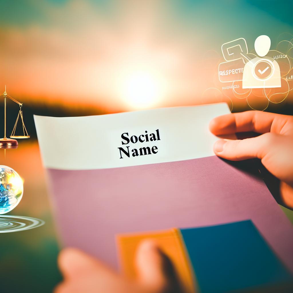 NOME SOCIAL O QUE SIGNIFICA RESPEITO E LEI