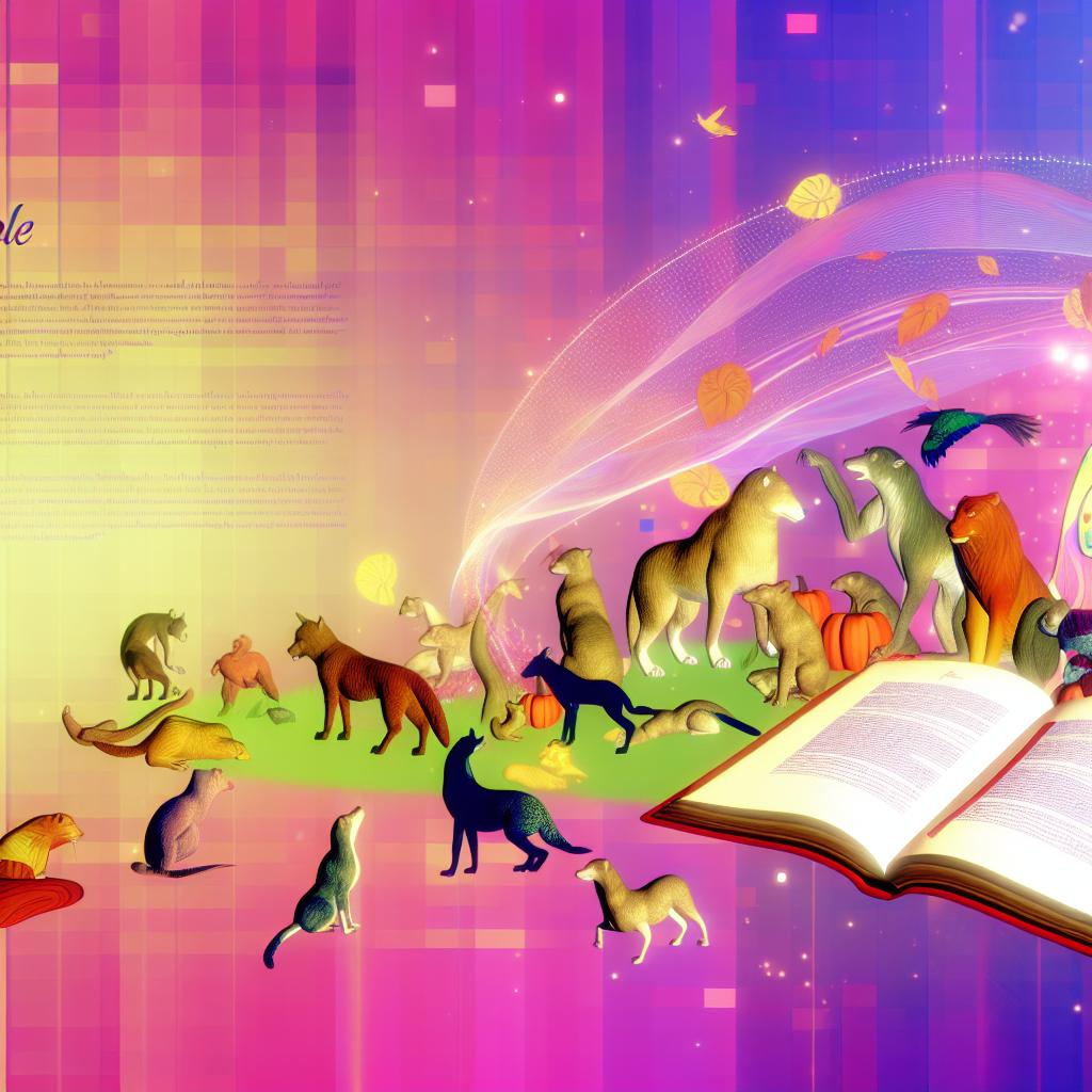 O QUE É UMA FABULA CARACTERÍSTICAS E AS MAIS CONHECIDAS