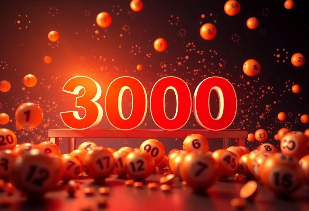 Resultado da LotoFacil Concurso 3000