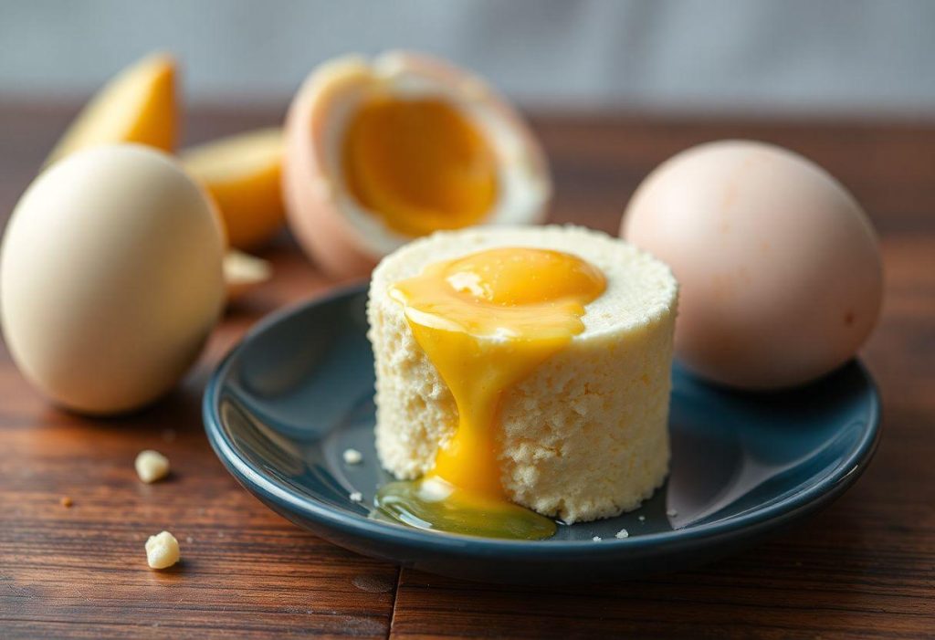 Tapioca com Ovo e Queijo