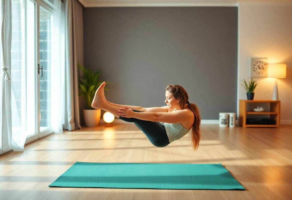 Pilates em Casa para Iniciantes
