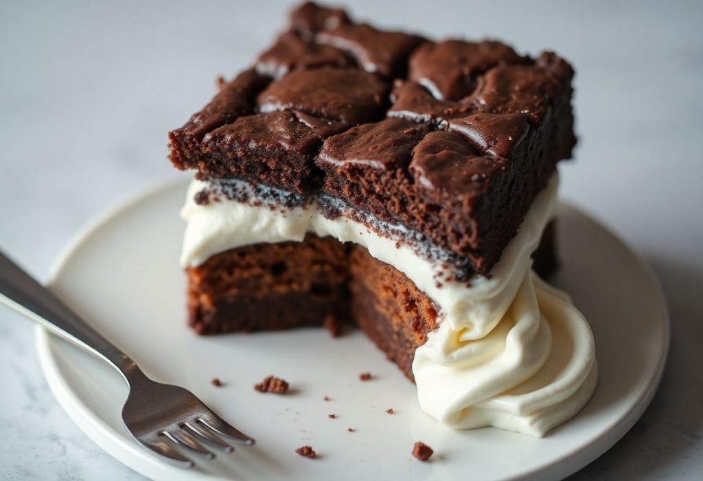 COMO FAZER BROWNIE RECEITA FÁCIL COM CASQUINHA CROCANTE