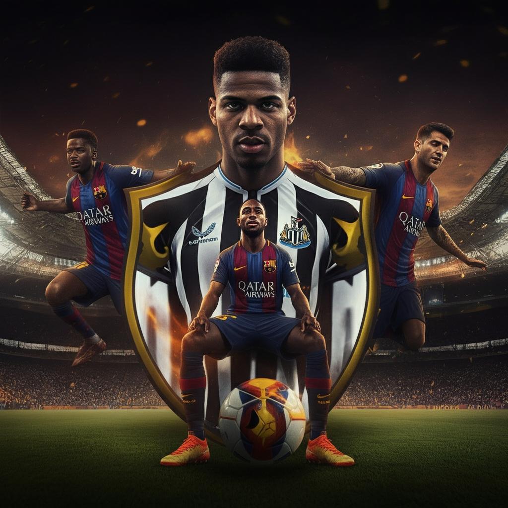 Newcastle x barcelona