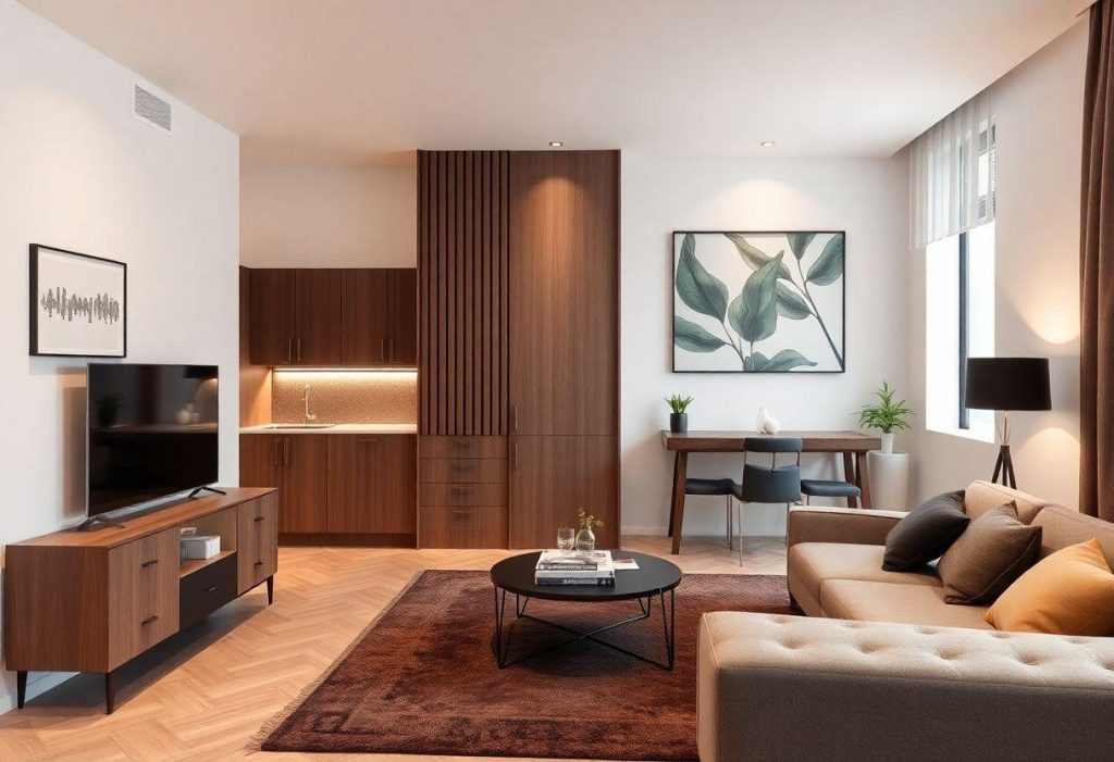 PROJETO DE INTERIORES: TENDÊNCIAS DE DECORAÇÃO PARA APARTAMENTOS PEQUENOS E MODERNOS