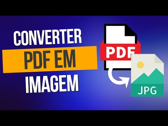 Como converter PDF em JPG | Online e Gratuito